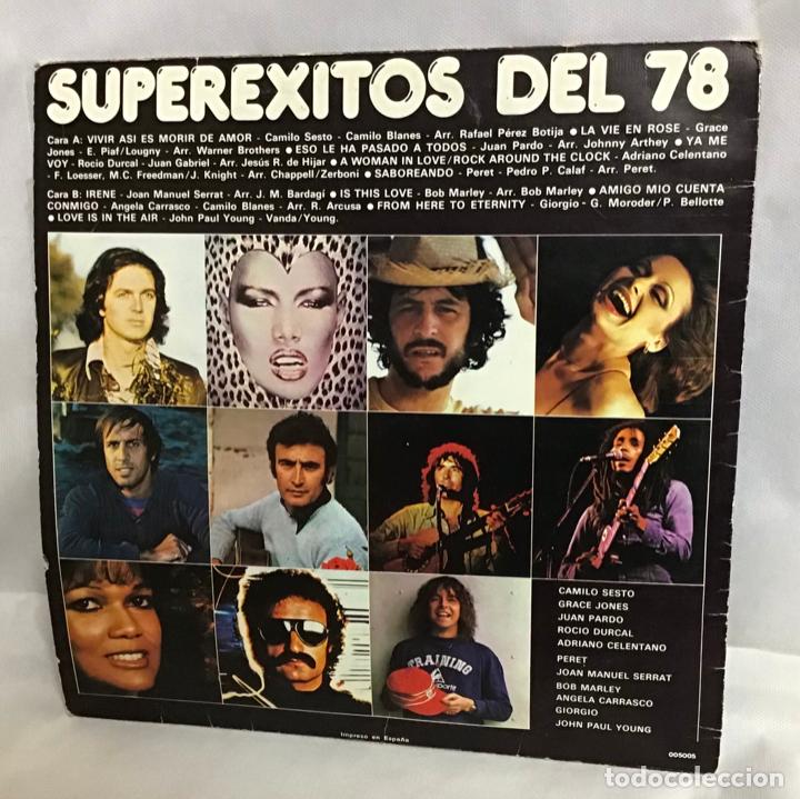 Discos de vinilo: SUPER &Eacute;XITOS DEL 78, 12 SUPEREXITOS, DISCOS - Foto 3