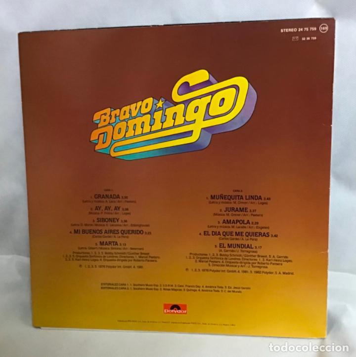 Discos de vinilo: PLACIDO DOMINGO, DISCO - Foto 2