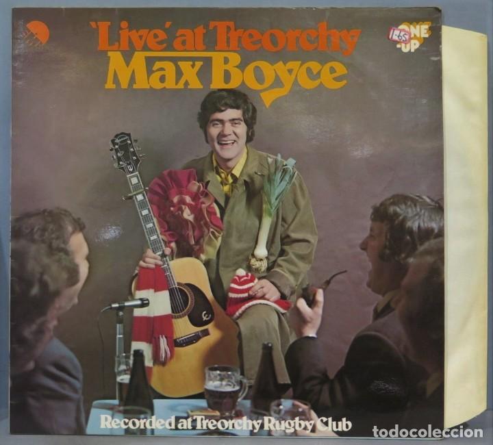 Discos de vinilo: LP. MAX BOYCE. LIVE AT TREORCHY - Foto 1