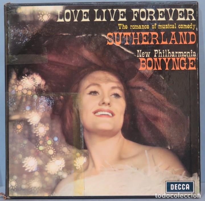 Discos de vinilo: CAJA LP. LOVE LIVE FOREVER. SUTHERLAND - Foto 1
