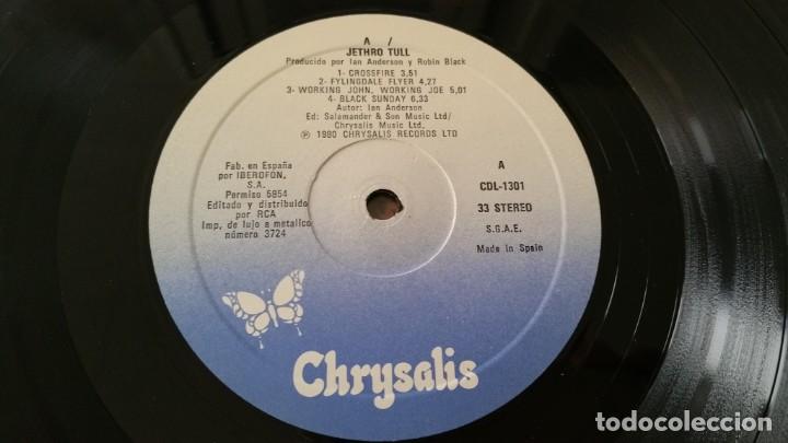 Discos de vinilo: LP JETHRO TULL A / CHRYSALIS SPAIN 1980 - Foto 4