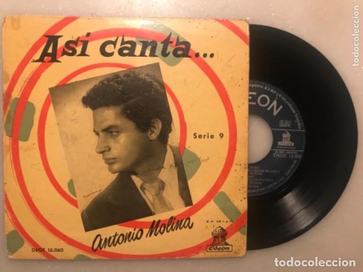 Discos de vinilo: Disco single Antonio Molina. Oh mi ni&ntilde;o - Foto 1