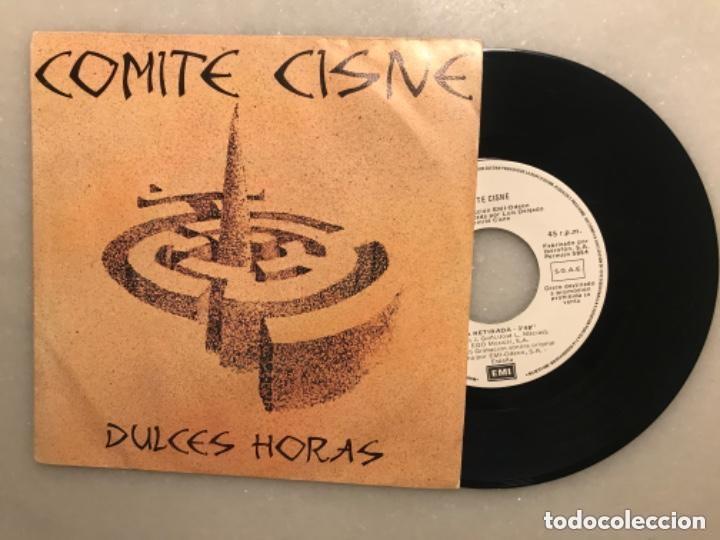 Discos de vinilo: Disco single Comit&eacute; Cisne, dulces horas. 1985 - Foto 1
