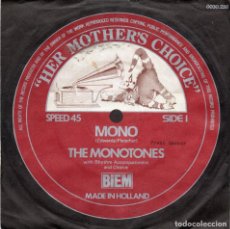 Discos de vinilo: THE MONOTONES - MONO - SINGLE