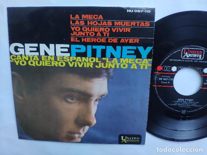 Discos de vinilo: GENE PITNEY - EP Spain PS - MINT * LA MECA - Foto 1