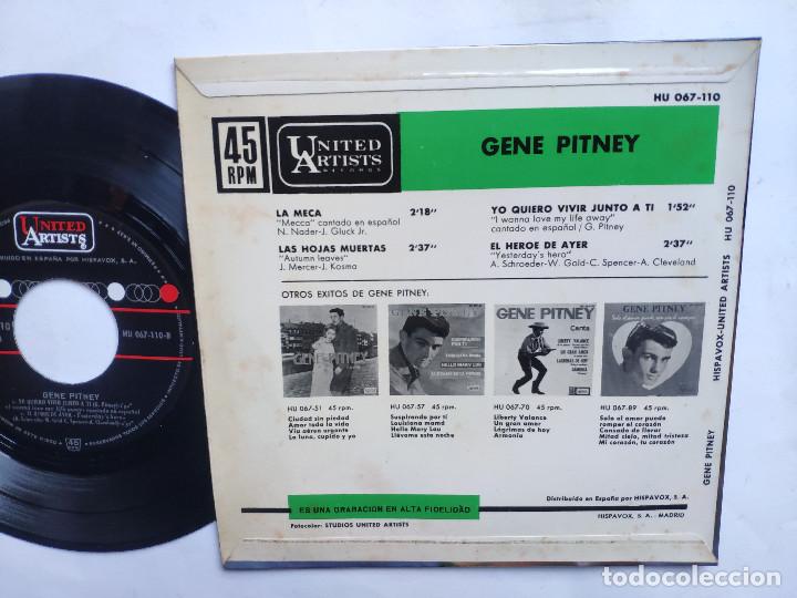 Discos de vinilo: GENE PITNEY - EP Spain PS - MINT * LA MECA - Foto 2