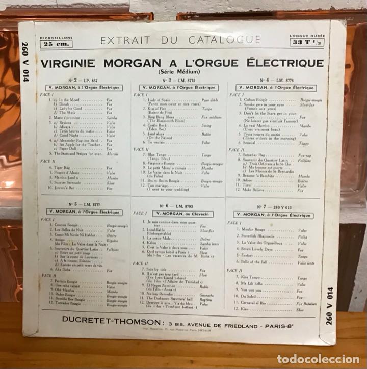 Discos de vinilo: VIRGINIE MORGAN 8, DISCO - Foto 2