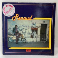 Discos de vinilo: LP - VINILO RENAUD - LAISSE BÉTON (PLACE DE MA MOB) - FRANCIA - AÑO 1977. Lote 235133535