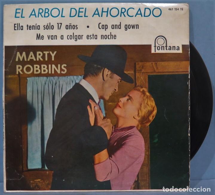 Discos de vinilo: EP. EL ARBOL DEL AHORCADO. MARTY ROBBINS - Foto 1