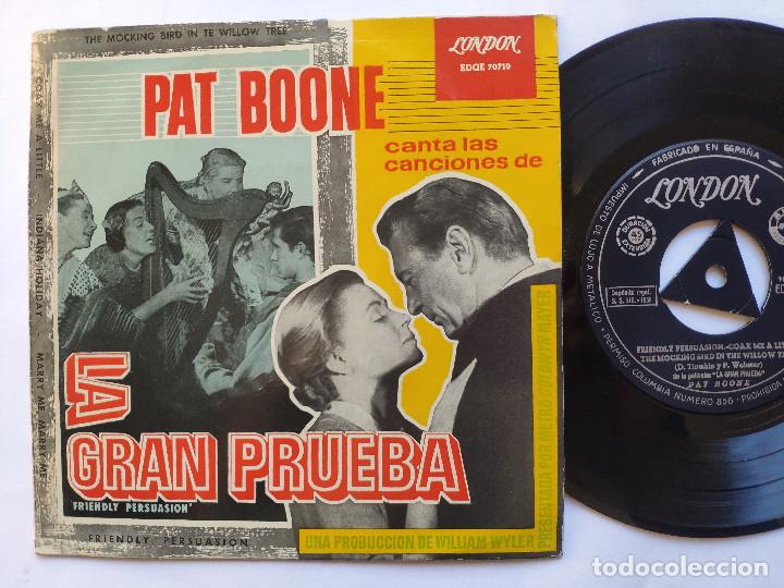 Discos de vinilo: PAT BOONE - EP Spain PS - LA GRAN PRUEBA + 3 - Foto 1