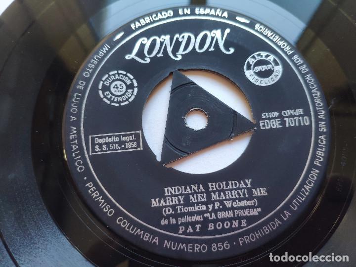 Discos de vinilo: PAT BOONE - EP Spain PS - LA GRAN PRUEBA + 3 - Foto 4