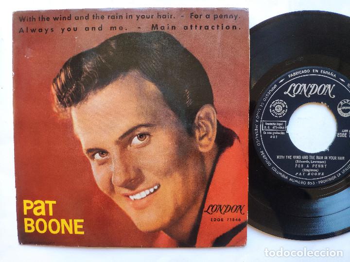 Discos de vinilo: PAT BOONE - EP Spain PS - MAIN ATTRACTION - Foto 1
