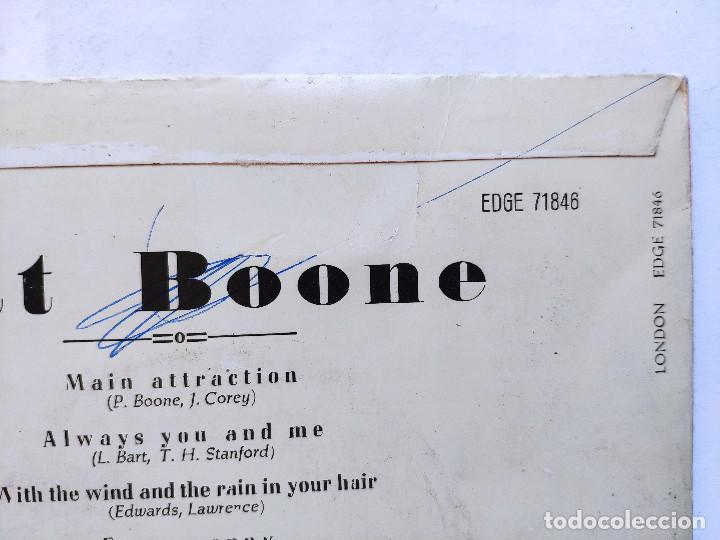 Discos de vinilo: PAT BOONE - EP Spain PS - MAIN ATTRACTION - Foto 6