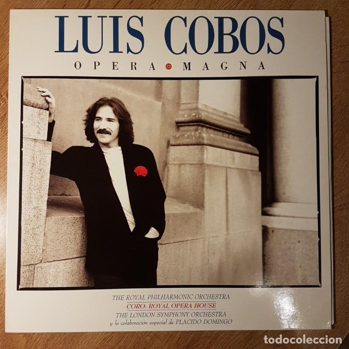 Discos de vinilo: DISCO LP DE LUIS COBOS. &Oacute;PERA MAGNA - Foto 1