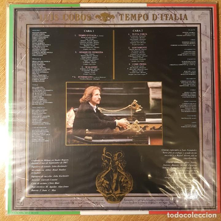 Discos de vinilo: DISCO LP DE LUIS COBOS. TEMPO DITALIA - Foto 2
