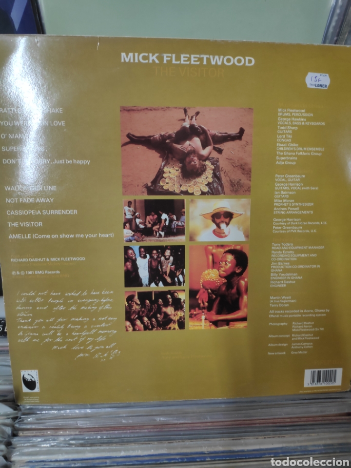 Discos de vinilo: Mick fleetwood the visitor - Foto 2