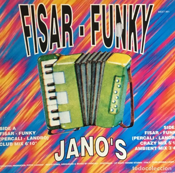 Discos de vinilo: JANO&acute;S - FISAR FUNKY - Foto 1