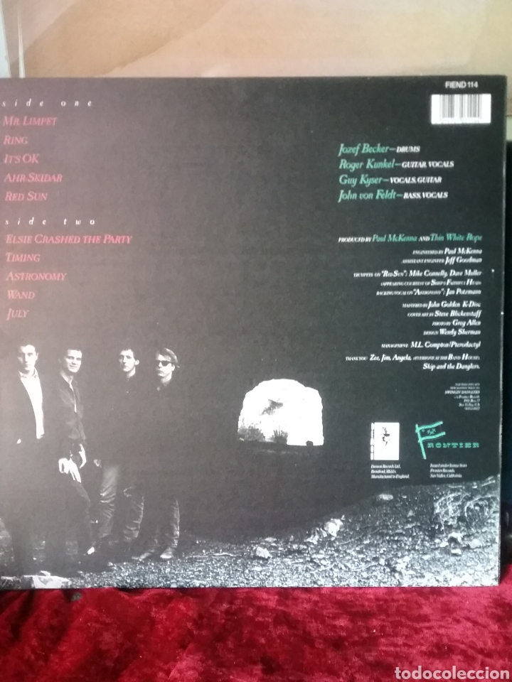 Discos de vinilo: THIN WHITE ROPE 1988 FRONTIER DEMON RECORDS - Foto 2