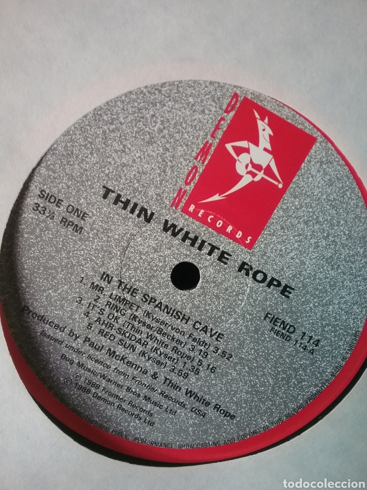 Discos de vinilo: THIN WHITE ROPE 1988 FRONTIER DEMON RECORDS - Foto 4