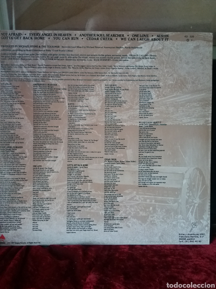 Discos de vinilo: THE TEXTONES 1987 ENIGMA DRO RECORDS - Foto 2