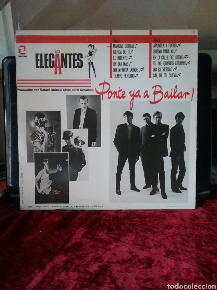 Discos de vinilo: LOS ELEGANTES 1984 DISCOS ZAFIRO - Foto 2