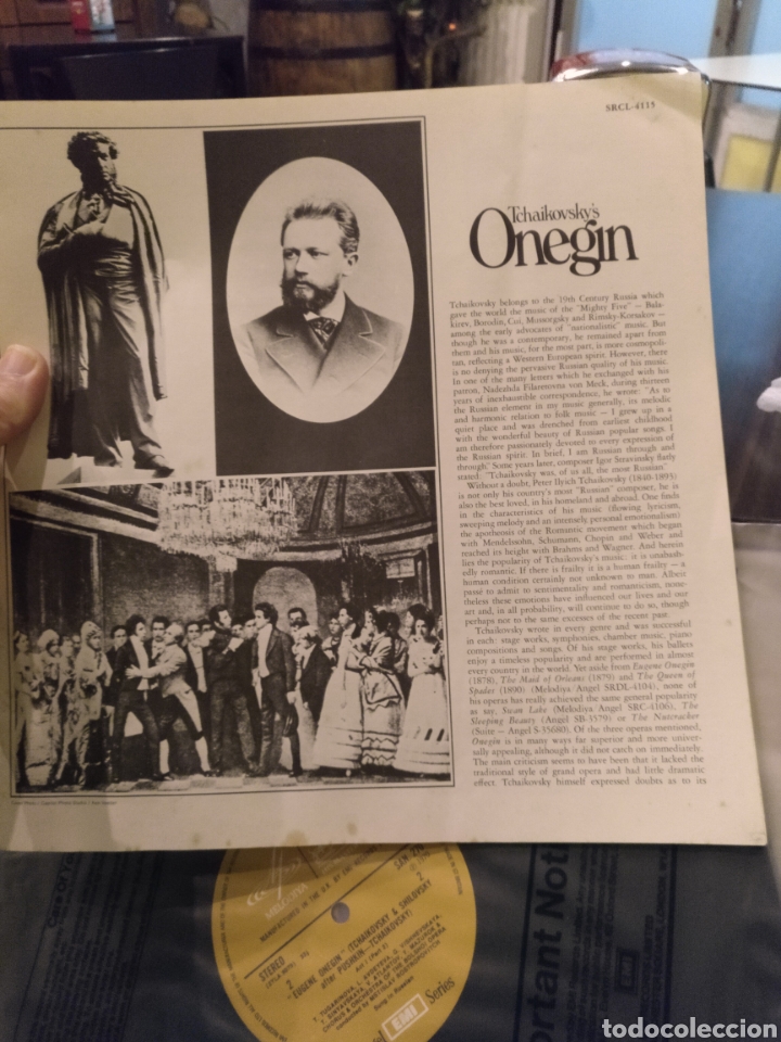 Discos de vinilo: Eugene Onegin, melod&iacute;a 1970 - Foto 2