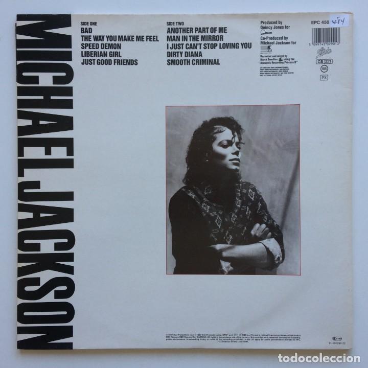 Discos de vinilo: Michael Jackson &lrm;&ndash; Bad Holanda,1987 EPIC* - Foto 2