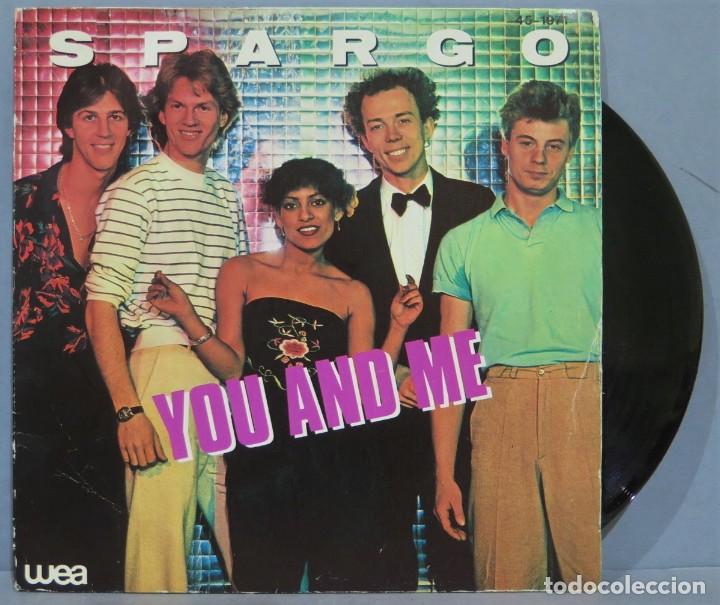 Discos de vinilo: SINGLE. SPARGO. YOU AND ME. WORRY - Foto 1