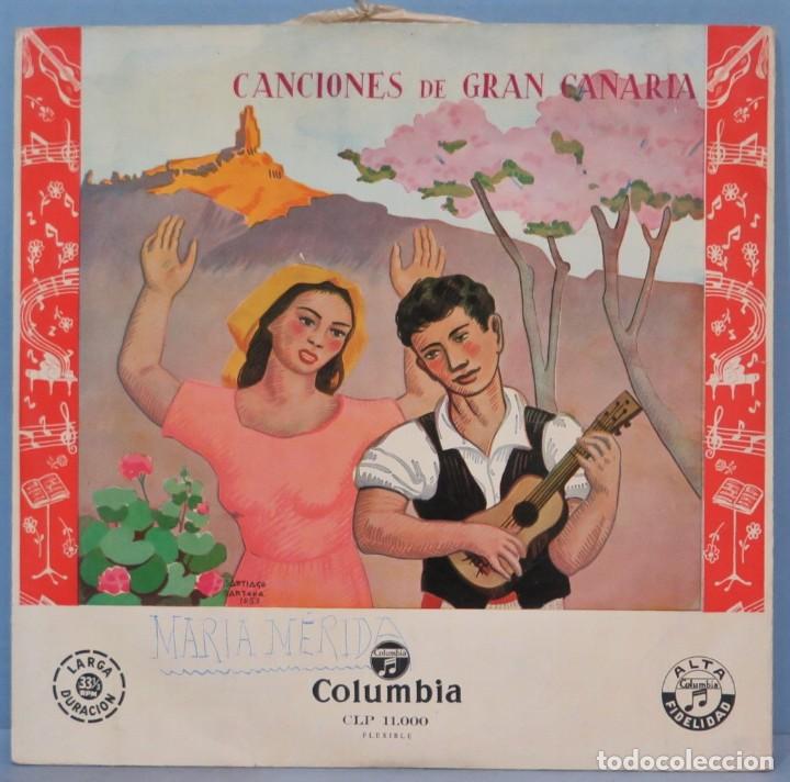 Discos de vinilo: LP. CANCIONES DE GRAN CANARIA - Foto 1