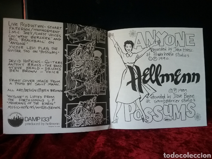 Discos de vinilo: HELLMENN 1990 AUSTRALIA WATERFRONT RECORDS - Foto 2