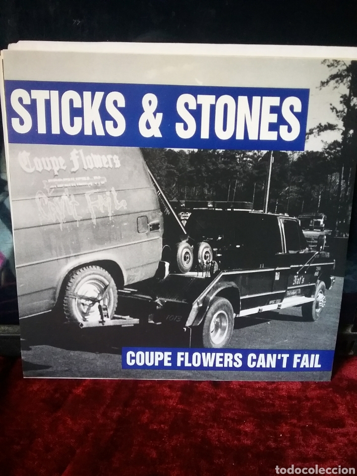 Discos de vinilo: STICKS & STONES 1990 SKENE RECORDS - Foto 1