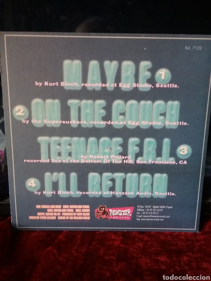 Discos de vinilo: FASTBACKS 1992 MUNSTER RECORDS EP. - Foto 2
