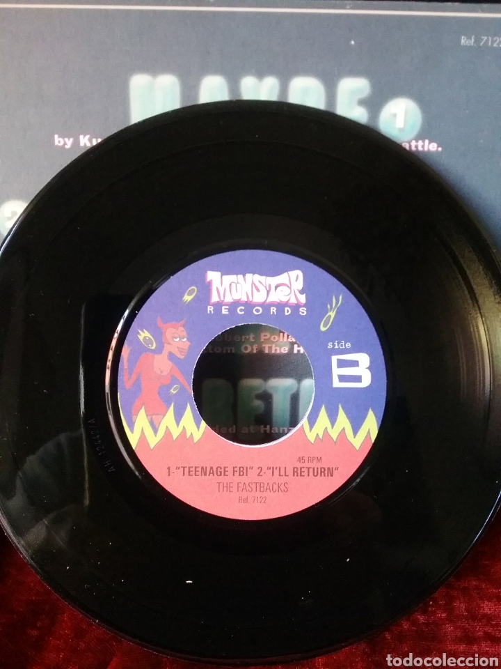 Discos de vinilo: FASTBACKS 1992 MUNSTER RECORDS EP. - Foto 4