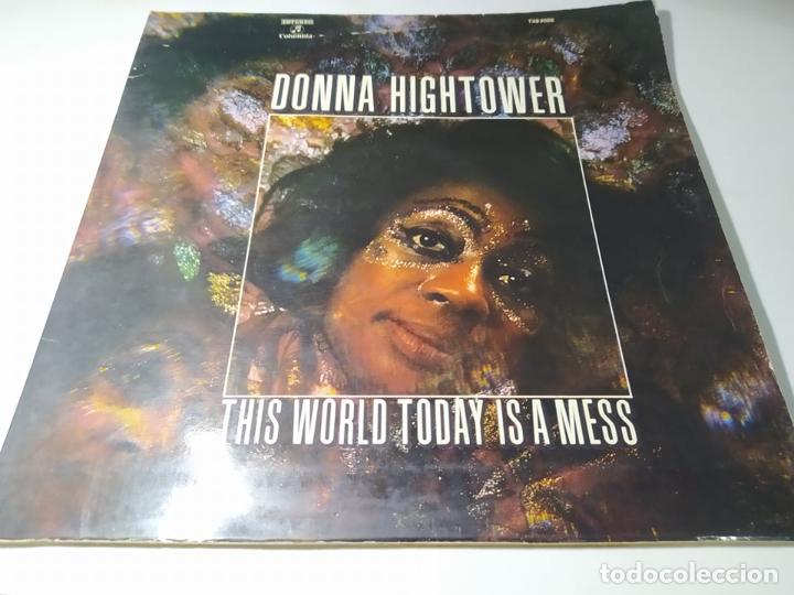Discos de vinilo: LP - Donna Hightower ‎– This World Today Is A Mess - TXS 3008 - Carpeta ( VG / G+) Spain 1972 - Foto 1 - 235465910