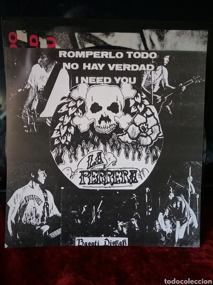 Discos de vinilo: LA PERRERA 1990 Single Copia Original - Foto 3