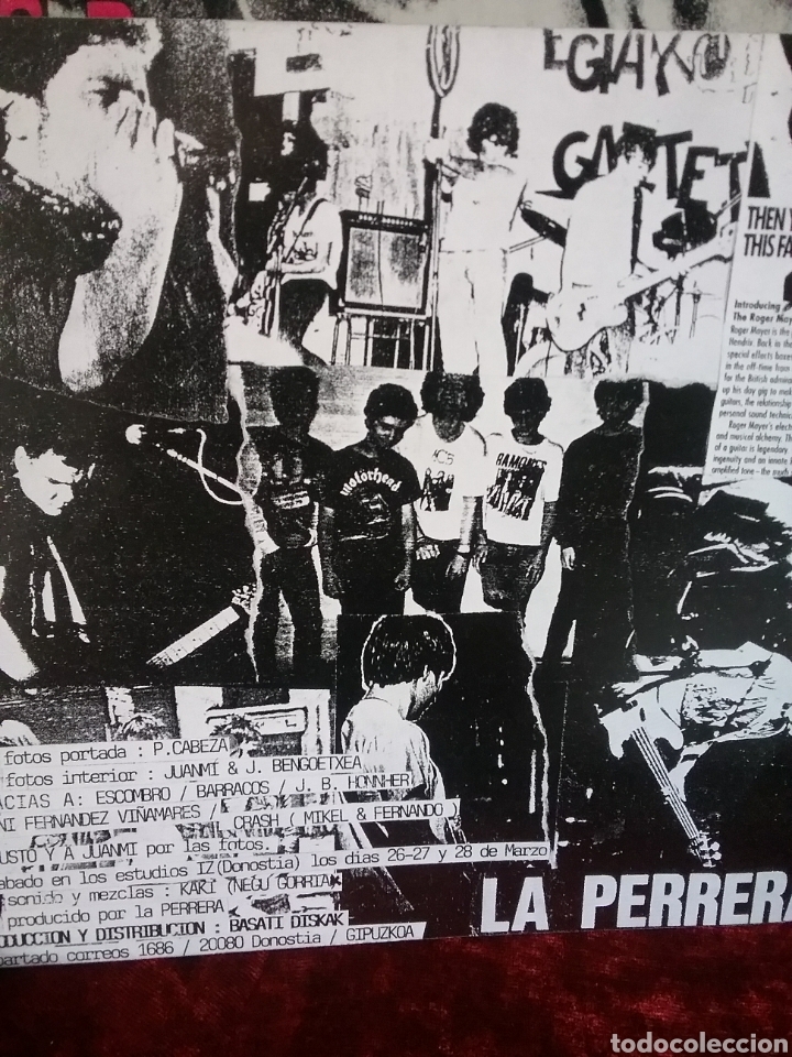 Discos de vinilo: LA PERRERA 1990 Single Copia Original - Foto 4