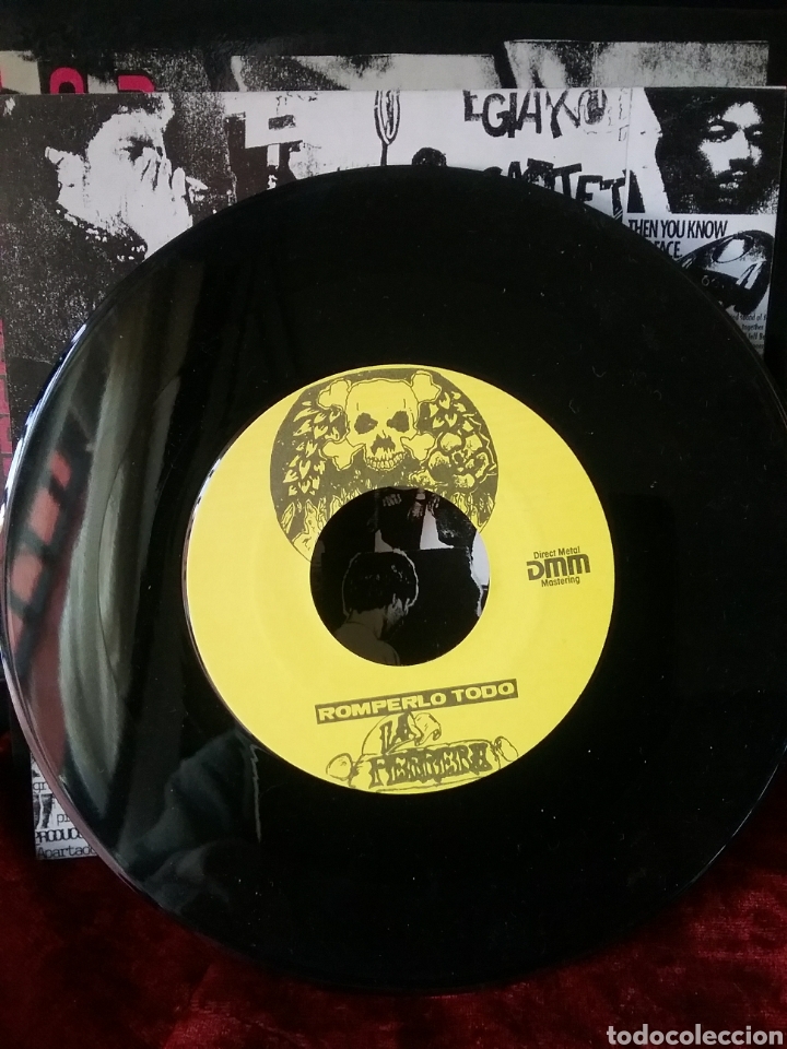 Discos de vinilo: LA PERRERA 1990 Single Copia Original - Foto 5