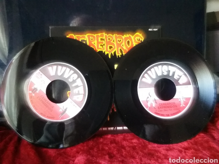 Discos de vinilo: CEREBROS EXPRIMIDOS 1992 DOLE SINGLE MUNSTER RECORDS - Foto 4
