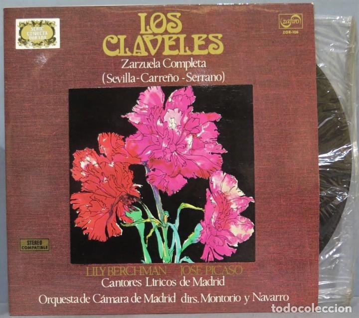 Discos de vinilo: LP. LOS CLAVELES - Foto 1