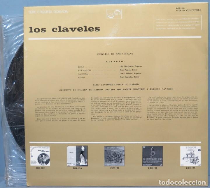 Discos de vinilo: LP. LOS CLAVELES - Foto 2