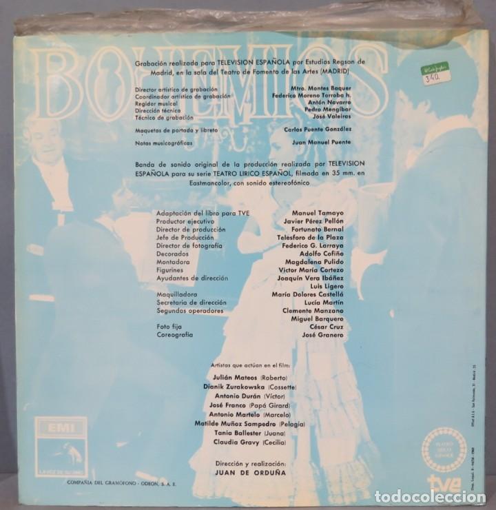 Discos de vinilo: LP. BOHEMIOS. TVE - Foto 2