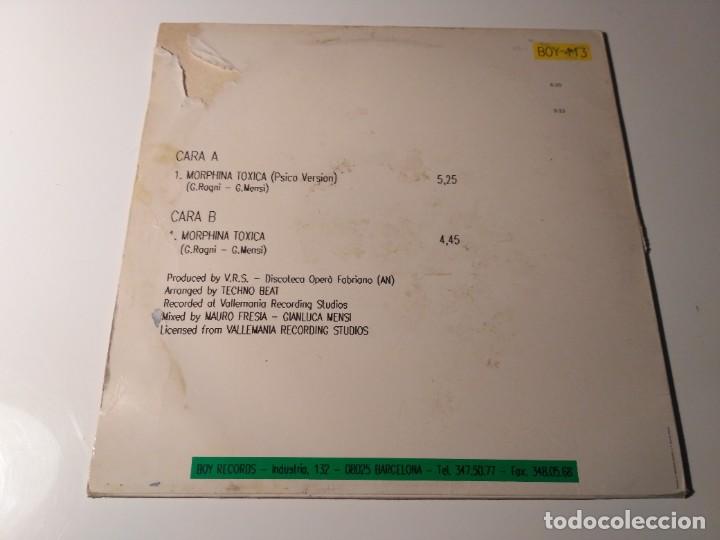 Discos de vinilo: Techno Beat - Morphina Toxica - Foto 2