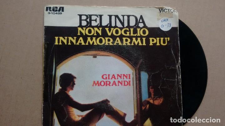 Discos de vinilo: SINGLE (VINILO) DE GIANNI MORANDI A&Ntilde;OS 70 - Foto 1