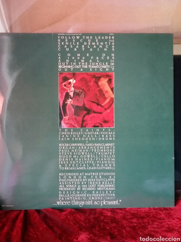 Discos de vinilo: THE SAINTS 1982 New Rose Records - Foto 2