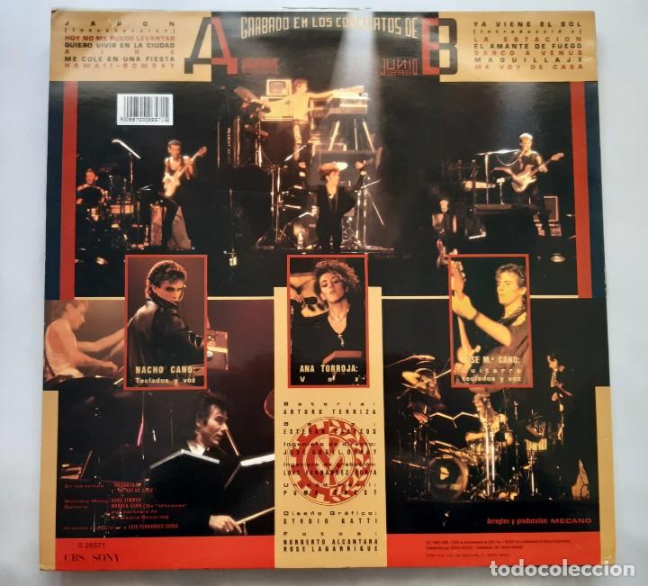 Discos de vinilo: Disco LP -Mecano en directo - Foto 2