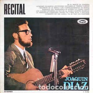 Discos de vinilo: JOAQUIN DIAZ RECITAL. LP - Foto 1