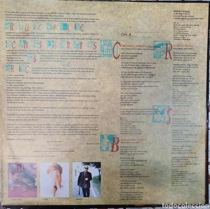 Discos de vinilo: Lp Presuntos Implicados - Ser de agua - Foto 2