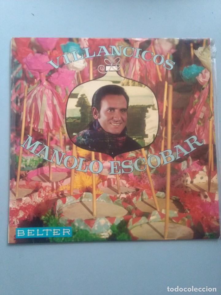 Discos de vinilo: LP-MANOLO ESCOBAR-VILLANCICOS - Foto 1