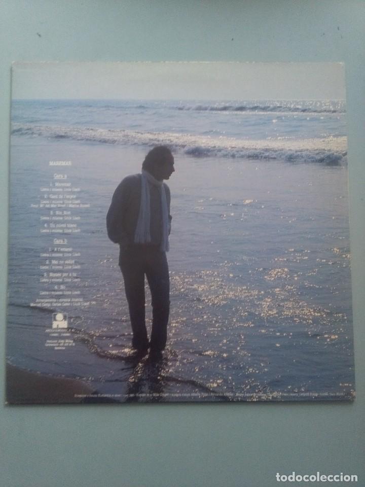 Discos de vinilo: LP-LLUIS LLACH-MAREMAR - Foto 2