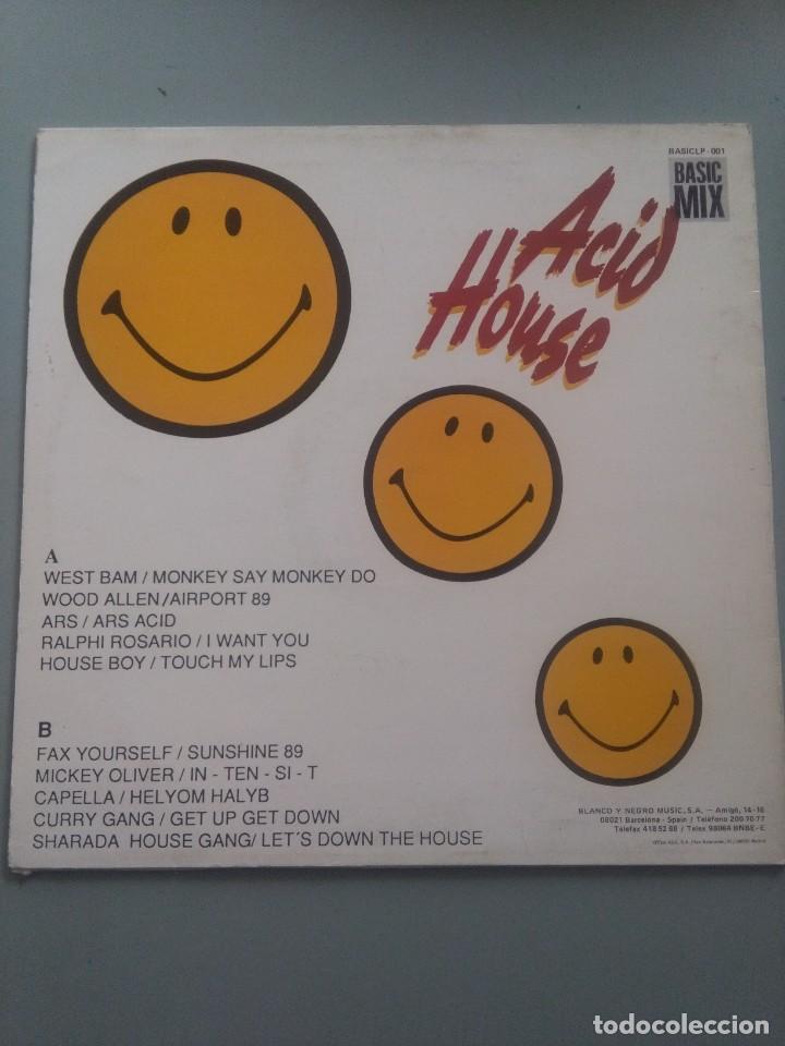 Discos de vinilo: LP-ACID HOUSE BASIC MIX - Foto 2